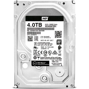 Жесткий диск Western Digital (WD) Original SATA-III 4Tb WD4005FZBX Black (WD4005FZBX)