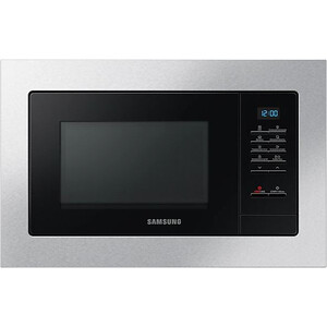 Встраиваемая микроволновая печь Samsung MS20A7013AT/BW сталь/черный