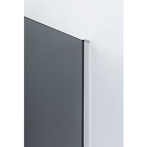 Душевая дверь Cezares Slider B-1 110-100х195 тонированная, хром (SLIDER-B-1-100/110-GRIGIO-Cr)