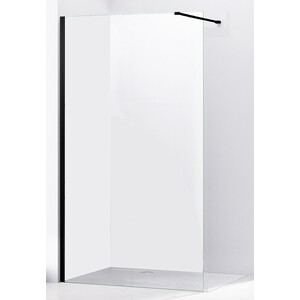 Душевой уголок Abber Immer Offen 120х90 с поддоном, прозрачный, черный (AG61120B, ЛП00083)