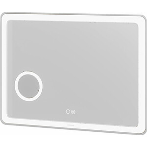 Зеркало Grossman Leo 100х80 LED сенсор, подогрев, увеличительное стекло (1610080)