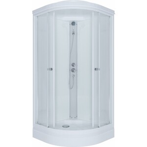 Душевая кабина Triton Ультра 90x90 задние стенки матовые, стекла прозрачные (Щ0000061843)