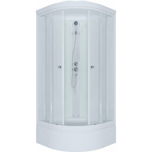 Душевая кабина Triton Ультра 90x90 задние стенки матовые, стекла прозрачные (Щ0000061849)