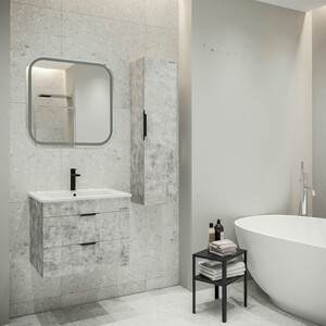 Тумба под раковину Grossman Кросс 62х45,5 бетон (106501)