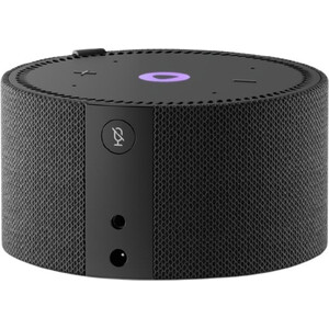 Умная колонка Яндекс Станция Мини 2.0 YNDX-00021K (без часов) (моно, 10Вт, Wi-Fi, Bluetooth) черный