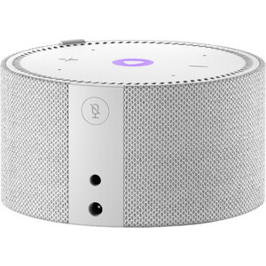 Умная колонка Яндекс Станция Мини 2.0 YNDX-00021G (без часов) (моно, 10Вт, Wi-Fi, Bluetooth) серый