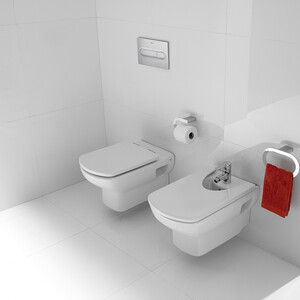 Комплект унитаза Roca Dama Senso ПЭК с инсталляцией, тонкое сиденье микролифт (893104680)