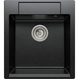 Кухонная мойка Polygran Argo 460 №16 черный (444676)