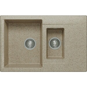 Кухонная мойка Polygran Brig 770 №302 песочный (621435)