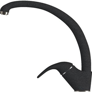 Смеситель для кухни Polygran высокий №16 черный (726279)