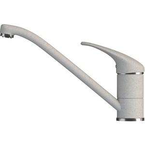 Смеситель для кухни Polygran низкий №14 серый (726316)