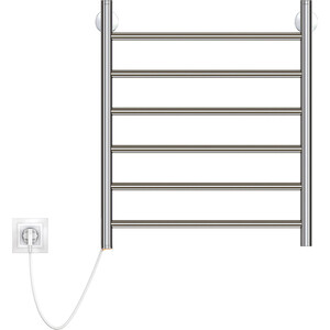 Полотенцесушитель электрический ZOX Прямой ЛЦ 50х60 левый (4630077963241)