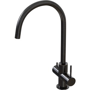 Смеситель для кухни Mixline MLSS-03202 под фильтр, черная бронза (4627173718653)