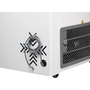 Морозильный ларь Frostor GELLAR FG 600 C серый