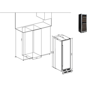 Холодильник винный Temptech E1000DX