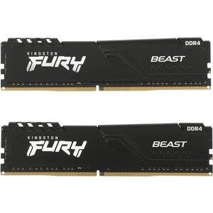 Память Kingston DDR4 2x8Gb 3600MHz KF436C17BBK2/16 Fury Beast RTL (KF436C17BBK2/16)