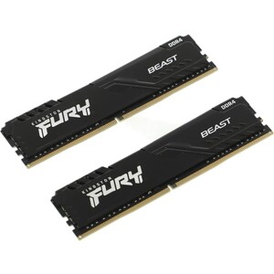 Память Kingston DDR4 2x8Gb 3600MHz KF436C17BBK2/16 Fury Beast RTL (KF436C17BBK2/16)