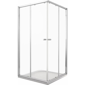 Душевой уголок Good Door Lira CR-80-C-CH 80х80 прозрачный, хром (ЛИ00012)