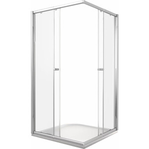 Душевой уголок Good Door Lira CR-80-C-CH 80х80 прозрачный, хром (ЛИ00012)