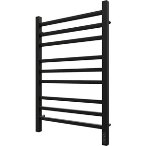 Полотенцесушитель электрический Point П9 500х800 диммер справа, черный (PN71858B)