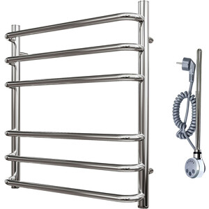 Полотенцесушитель электрический Point П6 500х600 хром (PN09156E)