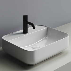 Раковина накладная Ceramicanova Element 50х40 белая (CN5015)