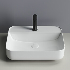 Раковина накладная Ceramicanova Element 50х40 белая (CN5015)