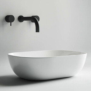 Раковина-чаша Ceramicanova Element 45х32 белая (CN6009)