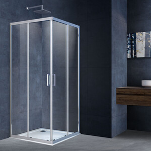 Душевой уголок Vincea Alpha VSS-3AL 80х80 прозрачный, хром (VSS-3AL800CL)