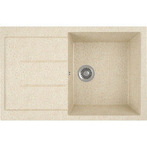 Кухонная мойка GreenStone GRS-25-328 бежевая