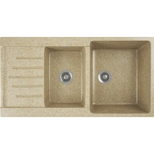 Кухонная мойка GreenStone GRS-98k-302 песочная