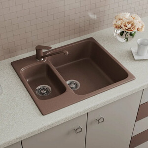 Кухонная мойка GreenStone GRS-09-308 черный