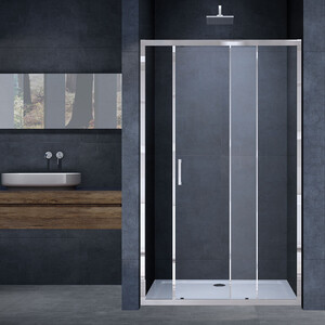 Душевая дверь Vincea Alpha VDS-3AL 110х190 прозрачная, хром (VDS-3AL110CL)