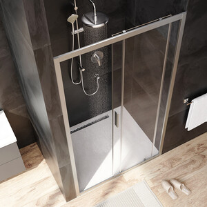 Душевая дверь Am.Pm Gem 110х195 прозрачная, матовый хром (W90G-110-1-195MT)