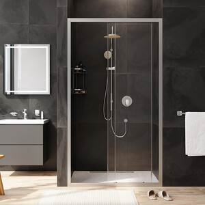 Душевая дверь Am.Pm Gem 110х195 прозрачная, матовый хром (W90G-110-1-195MT)