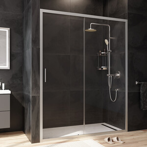 Душевая дверь Am.Pm Gem 150х195 прозрачная, матовый хром (W90G-150-1-195MT)