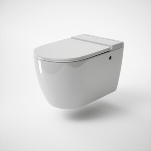 Унитаз подвесной безободковый Grossman Impuls с тонким сиденьем микролифт (GR-5502)