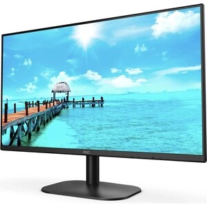 Монитор AOC 27" Value Line 27B2QAM черный VA LED 16:9 HDMI M/M матовая 250cd 178гр/178гр 1920x1080 D-Sub DisplayPort FHD 3.7кг (27B2QAM)