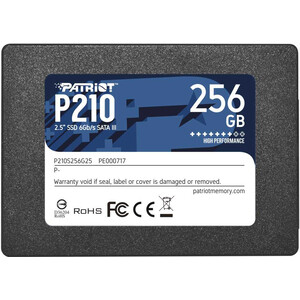 Накопитель PATRIOT SATA III 256Gb P210S256G25 P210 2.5" (P210S256G25)