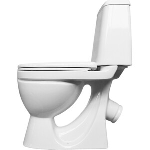 Унитаз-компакт Sanita Идеал Эконом c сиденьем (WC.CC/Ideal/1-P/WHT.G/S1)