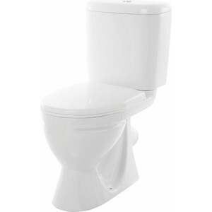 Унитаз-компакт Sanita Стандарт Эконом c сиденьем (WC.CC/Standart/1-P/WHT.G/S1)