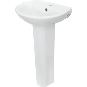 Раковина Sanita Аттика 48x41 (WB.PD/Attica/48-C/WHT.G/S1)