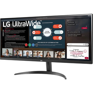 Монитор LG 34" 34WP500-B IPS LED, 2560x1080, 5ms, 300cd/m2, 1000:1 (Mega DCR), 178°/178°, 2*HDMI, 75Hz, AMD FreeSync, HDR10, T (34WP500-B)