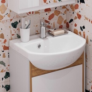 Раковина Sanita Манго 40x33 (WB.FN/Mango/40-C/WHT.G/S1)