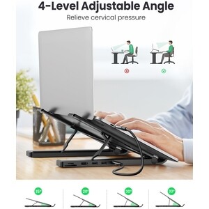 Док-станция (хаб) UGREEN для ноутбука 5 в 1, 2 x USB 3.0, HDMI, SD/TF (80551)