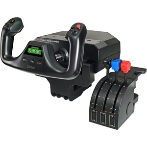 Штурвал и блок рычагов для авиасимуляторов Logitech G Flight Yoke System (945-000004)