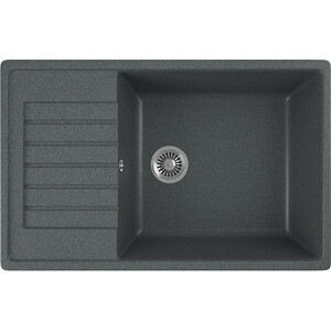 Кухонная мойка GreenStone GRS-78L-343 антрацит
