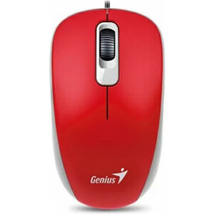 Мышь Genius DX-110 ( Cable, Optical, 1000 DPI, 3bts, USB ) Red (31010009403)