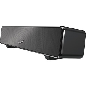 Мини саундбар Genius SoundBar 100. Ультракомпактный. Выходная мощность 6Вт. Тип подключения: USB. Частотная характеристика: 11 (31730024400)