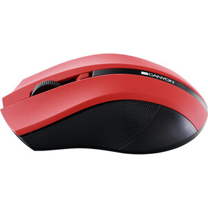 Мышь Canyon MW-5 2.4GHz wireless Optical Mouse with 4 buttons, DPI 800/1200/1600, Red, 122*69*40mm, 0.067kg (CNE-CMSW05R)